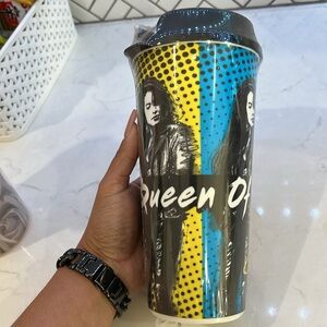 Selena tumbler plastic cup. Exclusive and collectible,‎ brand new and sealed.